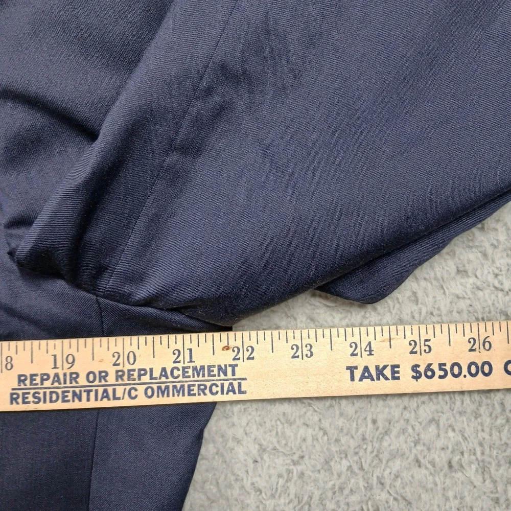 Jos. A. Bank Signature 100% Wool Navy Blue Blazer 42 Short‎ Jacket